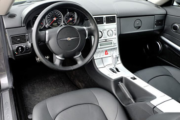 intérieru chrysler crossfire