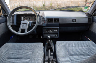 intérieur bx 19 gt