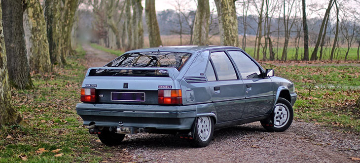 citroen bx 19 gti arriere