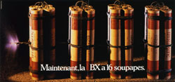 publicité citroen bx gti 16 soupapes