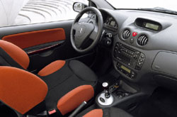 interieur citroen c2 vtr