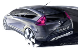 croquis citroen c4 vts