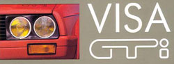 catalogue citroen visa gti