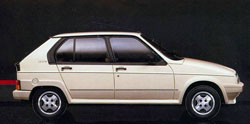 fiche technique citroen visa gti
