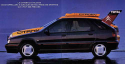 publicité citroen zx volcane