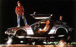 delorean retour vers le futur