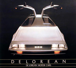 de lorean motor company brochure