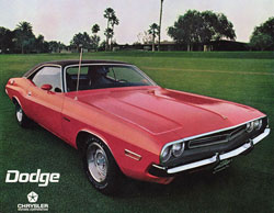 publicite dodge challenger 1971