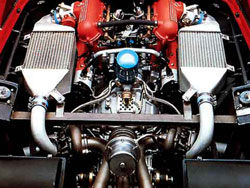 moteur v8 turbo ferrari 288 gto