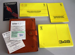 carnet entretien ferrari 348