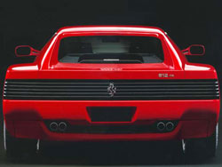 face arriere ferrari 512 tr