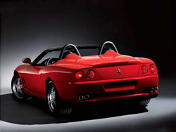 arriere ferrari 550 barchetta