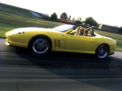 ferrari 550 barchetta michael schumacher