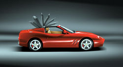 ouverture toit ferrari 575 superamerica