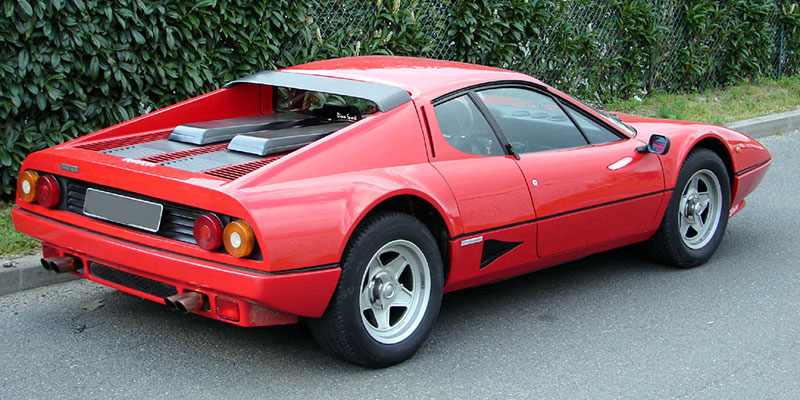 arriere ferrari bb 512i