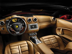 intérieur ferrari california