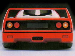 arriere ferrari f40