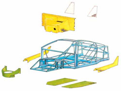 chassis tubulaire ferrari f40