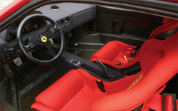 interieur sieges ferrari f40