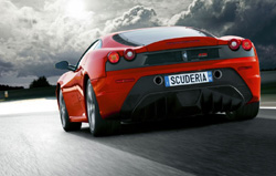 arriere ferrari f430 scuderia