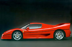 Ferrari F50, Évolutions et caractéristiques