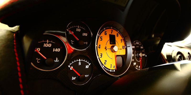 compteurs ferrari