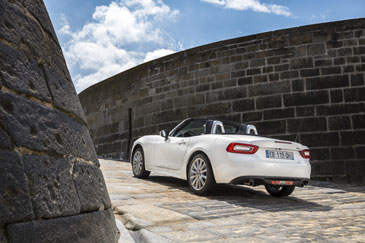 fiat 124 spider arrière