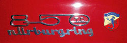 logo abarth 850 nurburgring