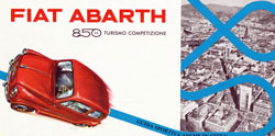 publicite fiat abarth 850 tc turismo competizione