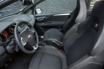 interieur punto supersport abarth