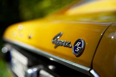 fiche technique performances ford capri rs 2600 2.6 150 ch logo