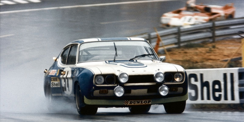 ford capri rs 2600 groupe 2 24h Le Mans 1972