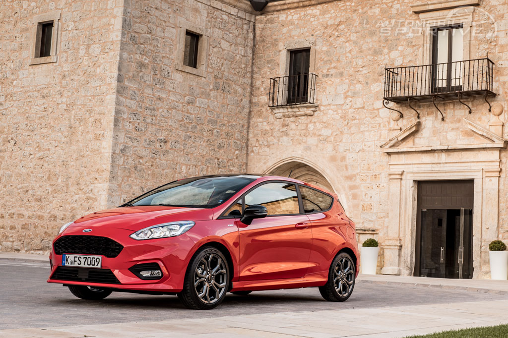 ford fiesta 7 st line ecoboost 140