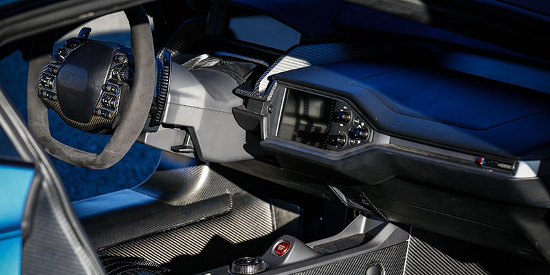 interieur ford gt 2017