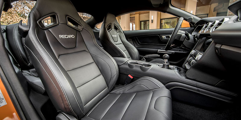 intérieur sieges recaro ford mustang 6 gt facelift
