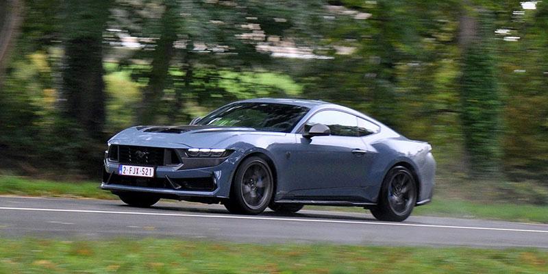 essai ford mustang 7 dark horse v8 5.0