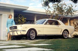 publicité ford mustang mk1 coupé