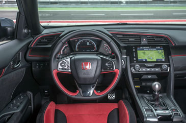 interieur honda civic type r fk8 2017