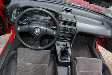 interieur honda prelude 4ws