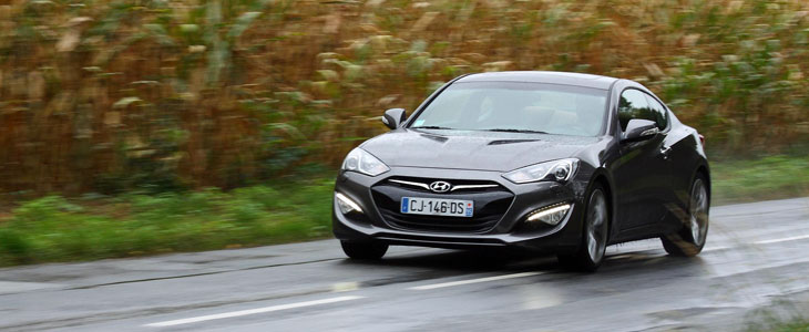 essai hyundai genesis coupé v6 gdi