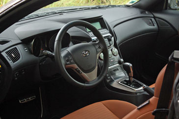 interieur hyundai genesis coupé