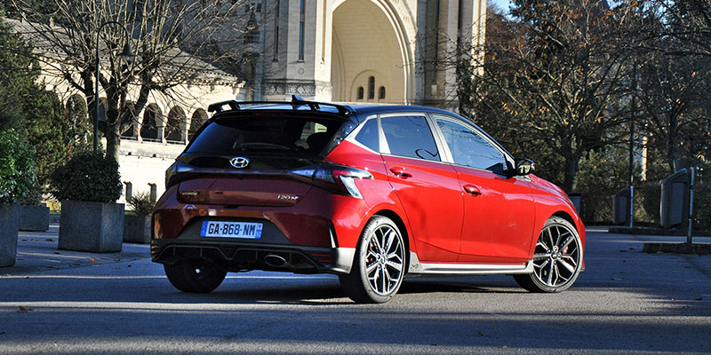 arriere hyundai i20 n 2021