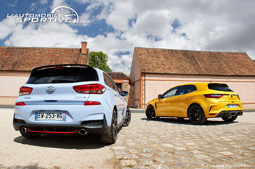 comparatif hyundai i30n renault megane 4 rs 280 cup