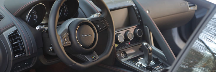 interieur jaguar f-type r coup awd