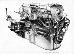 moteur jaguar xk120 roadster