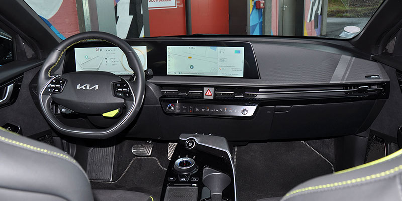 interieur kia ev6 gt