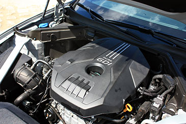 moteur2.0l t-gdi kia stinger 255 ch