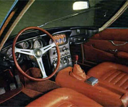 interieur lamborghini 350 gt