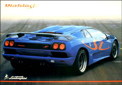 brochure catalogue lamborghini diablo sv 1ere serie