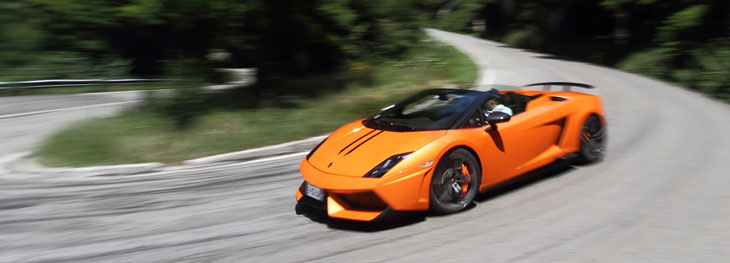 essai lamborghini gallardo spyder performante lp570-4